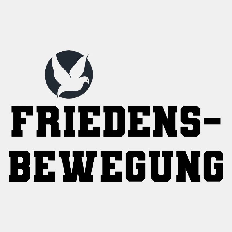 Friedensbewegung helles Design