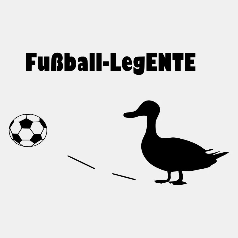 Fußball Ente lustig