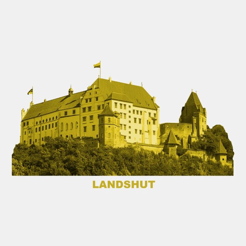 Landshut Castle Trausnitz Isar Lower Bavaria Mountain