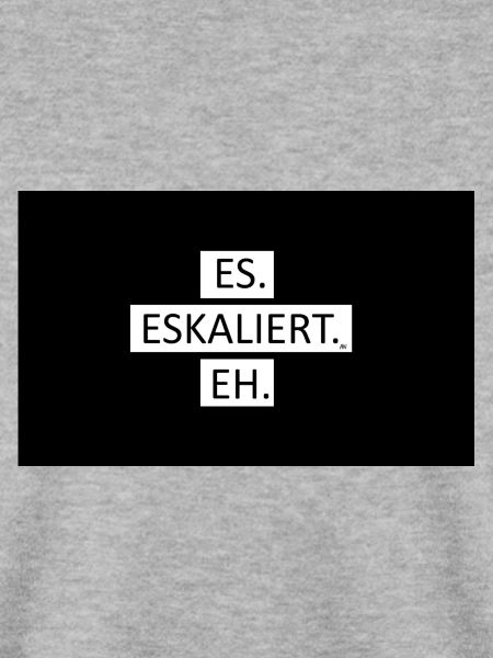 Es eskaliert eh