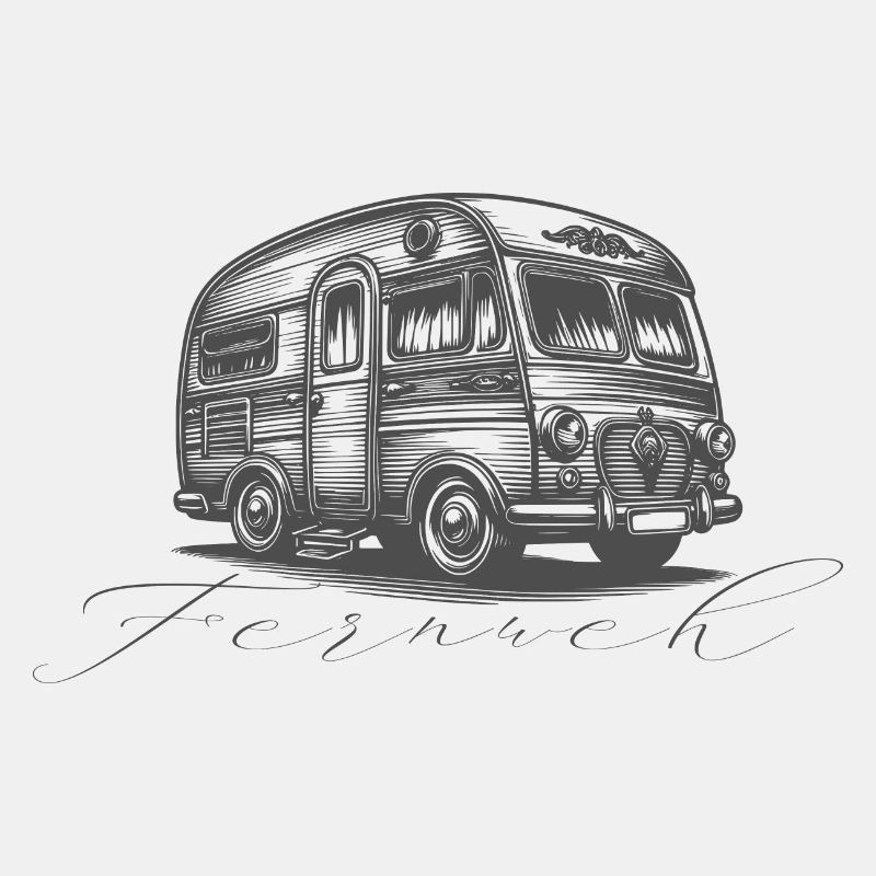 Retro Campervan "Fernweh"