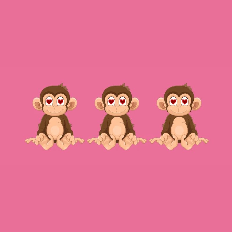 singe, bébé singe, sweats à capuche de singe de bébé, mon bébé