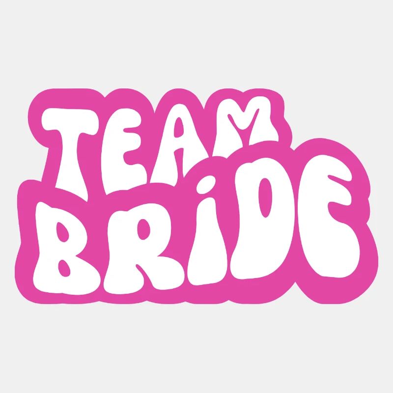 Team Bride pink - Brautgeschenk