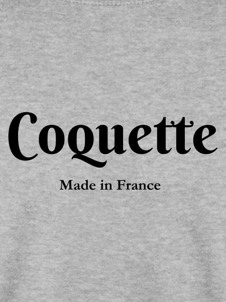 Coquette made in France