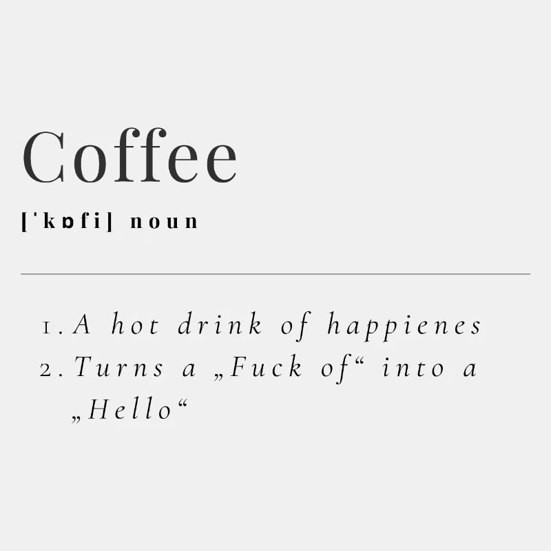 Définition du café