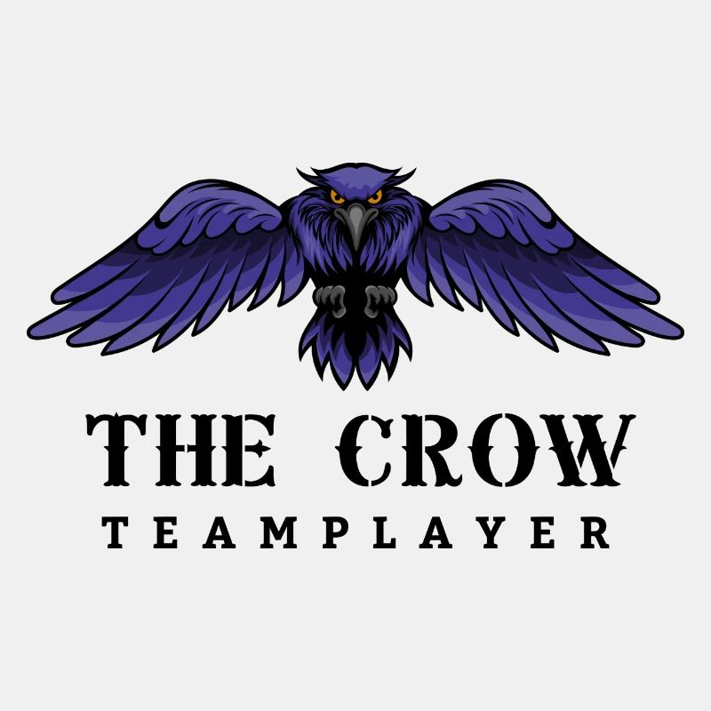 Cartoon the Crow