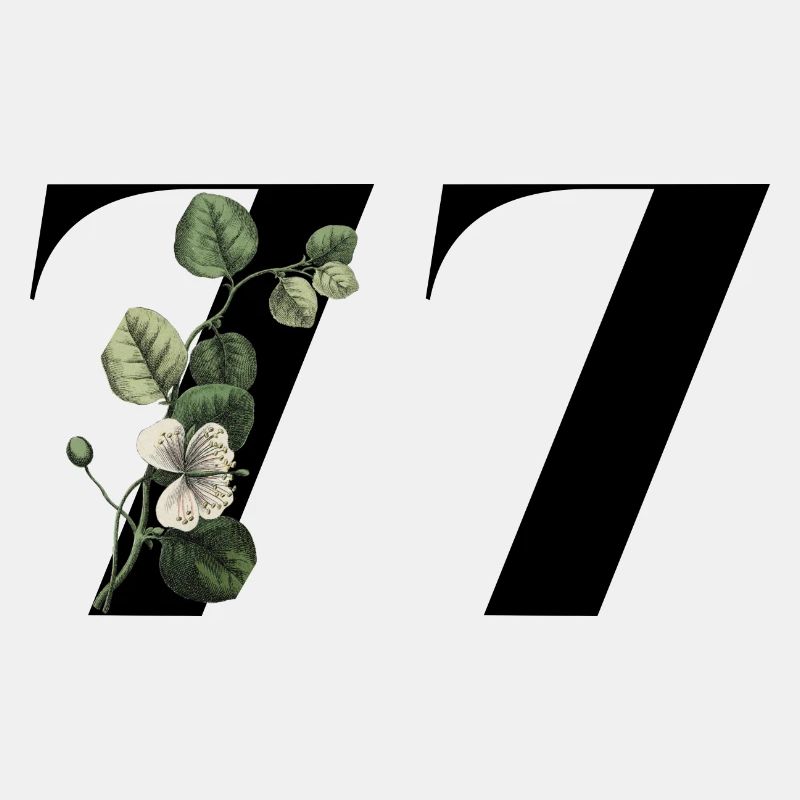 Nummer 77 Blumengrün - 77. Blumengeburtstag