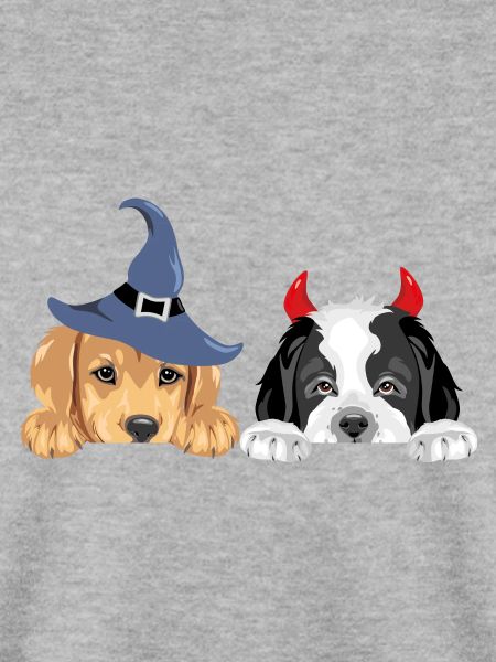 Golden Retriever und Bernhardinerwelpen