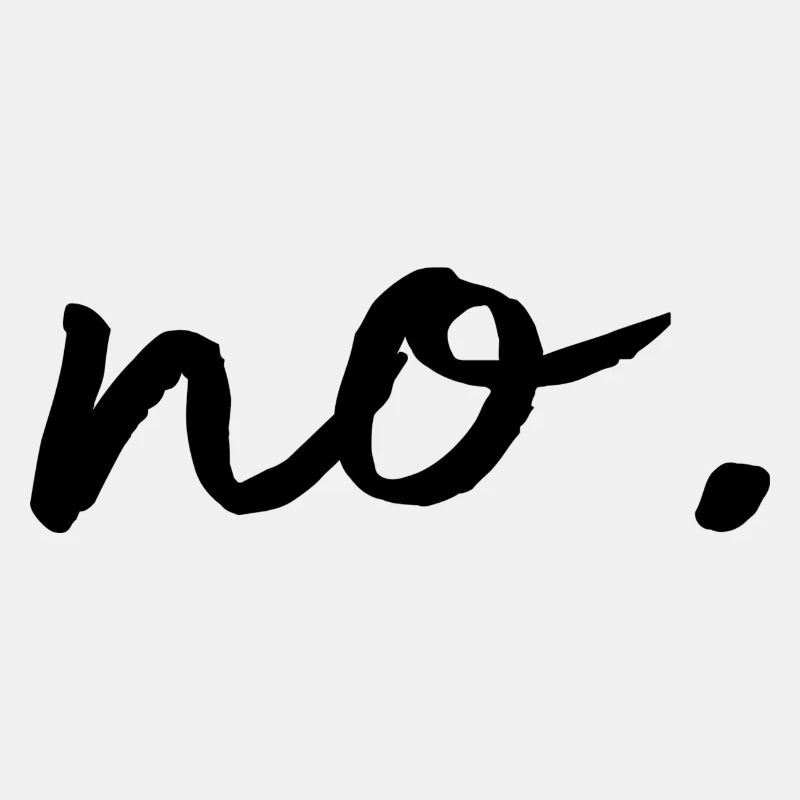 No