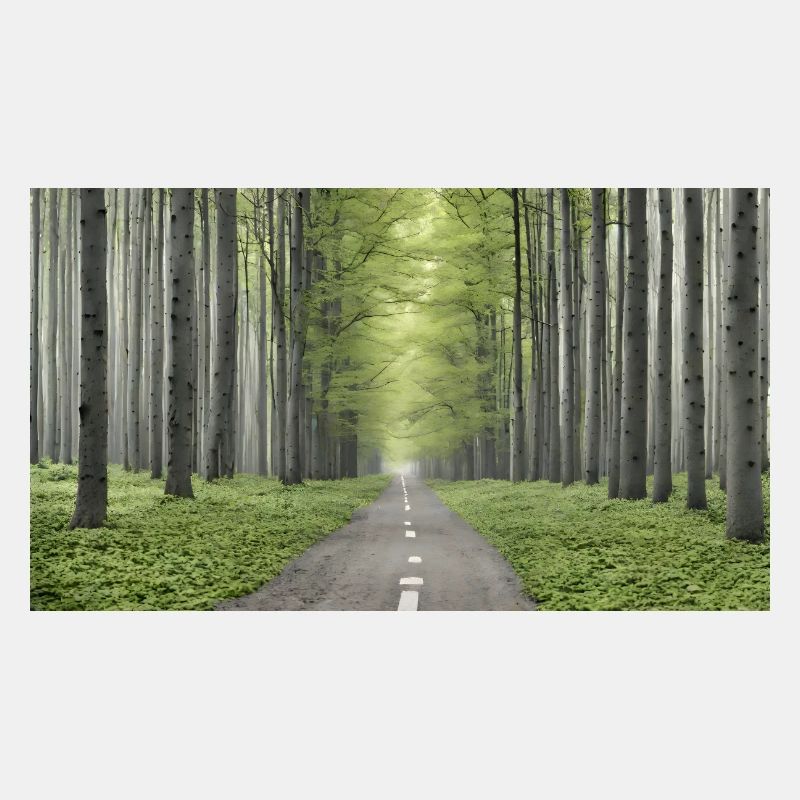 Strasse im Wald