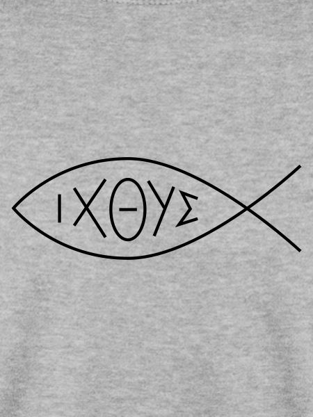 Christliches Symbol Ichthys