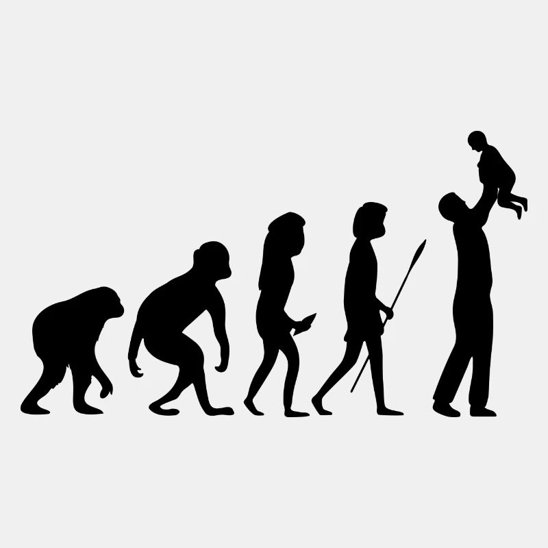 Evolution zum Vater