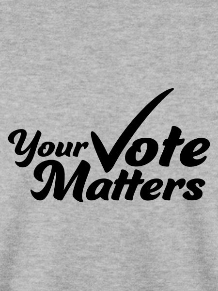your vote matters Zitat