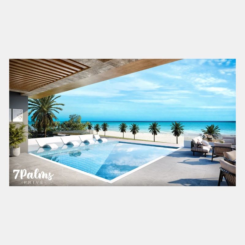Pool und Strand