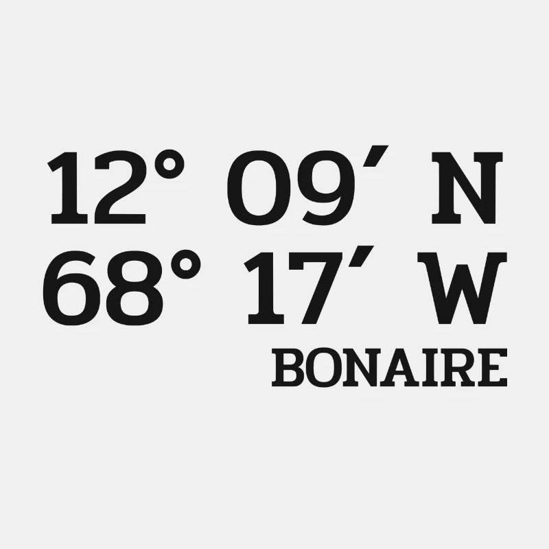 Bonaire Coordinates - Coordinates - Caribbean