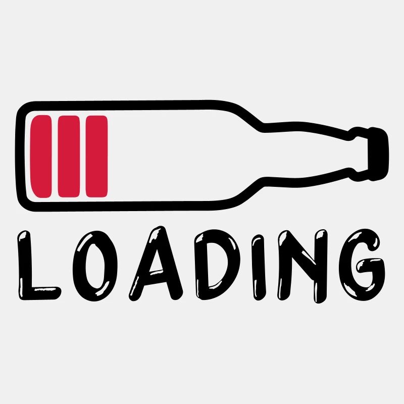 Laden Bier trinken - Laden