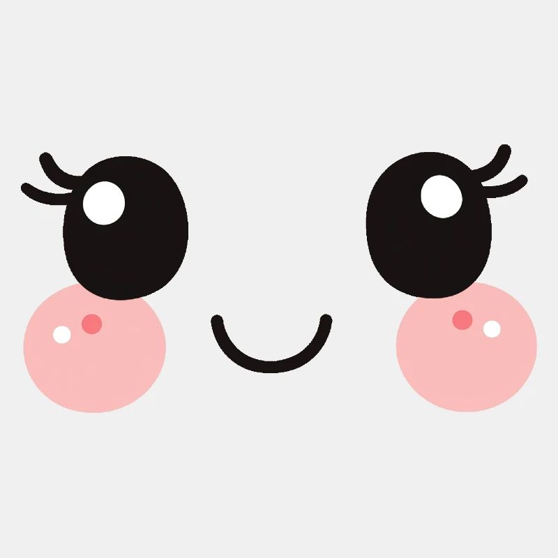 visage content, idée bébé, yeux et bouche adorable
