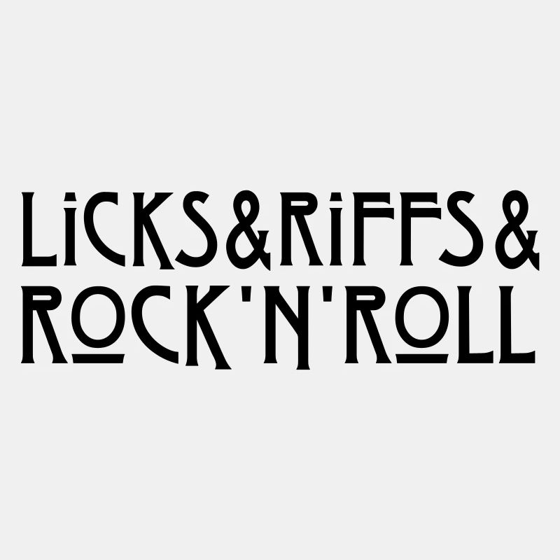 Licks Riffs Rock and Roll