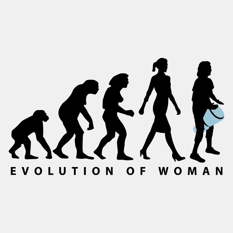 Evolution der Frau Djembe