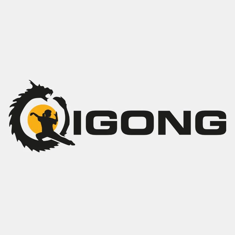 Qigong dragon schwarz