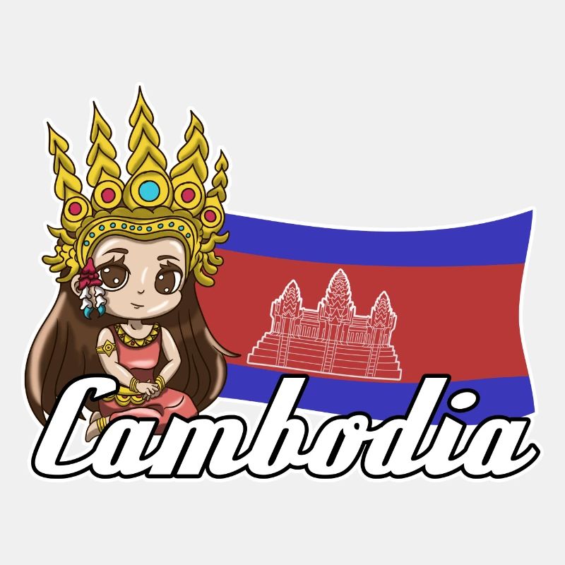 Cambodge Tradition Danse Khmer Apsara I Cadeau