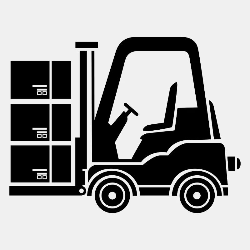 Forklift forklift forklift driver logistics package
