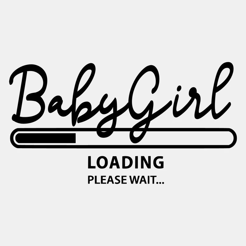 Baby girl loading