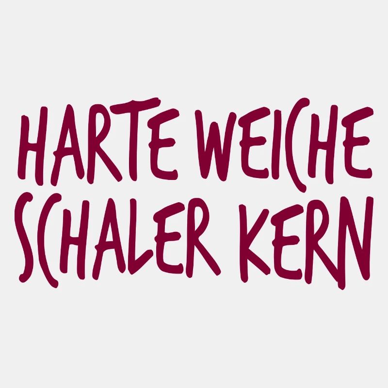 Harte Weiche Schaler Kern