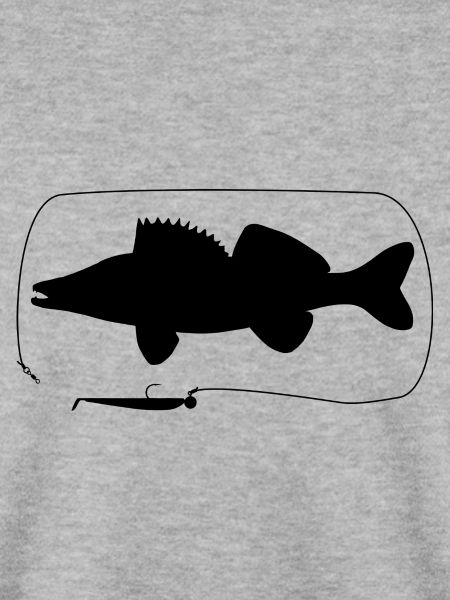 zander mit Gummifisch