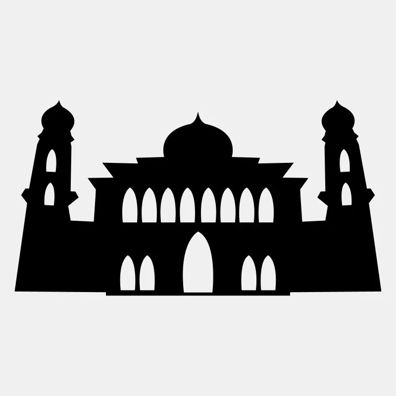 moschee silhouette