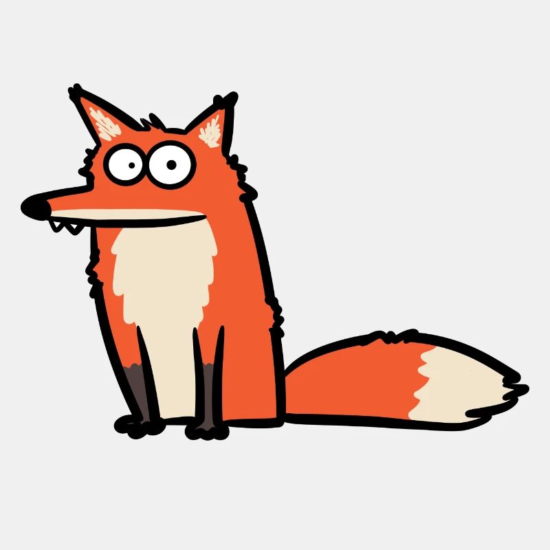 Frustrated fox