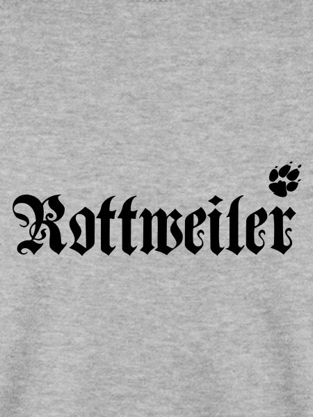 rottweiler logo mit pfote