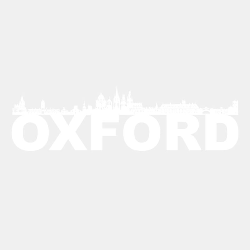 Idée cadeau Oxford Angleterre skyline Royaume-Uni