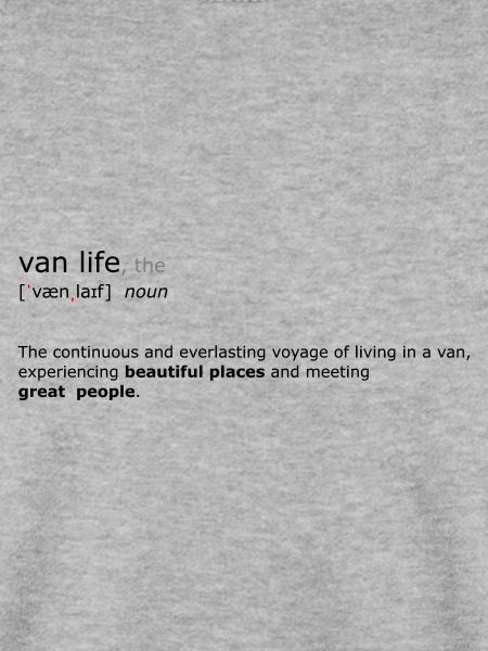 Van Life Lautschrift