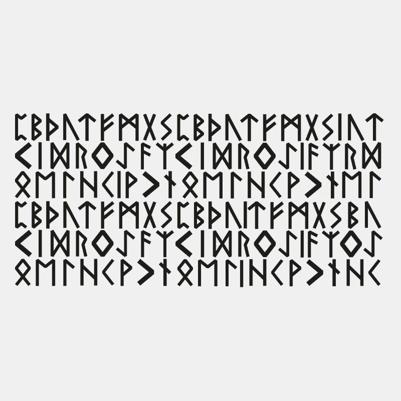 Alphabet Wikinger