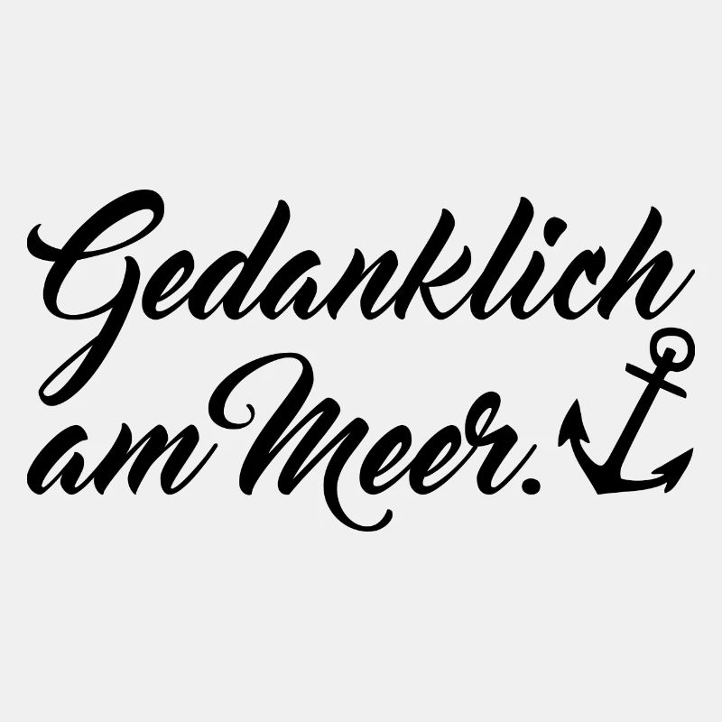 Gedanklich am Meer