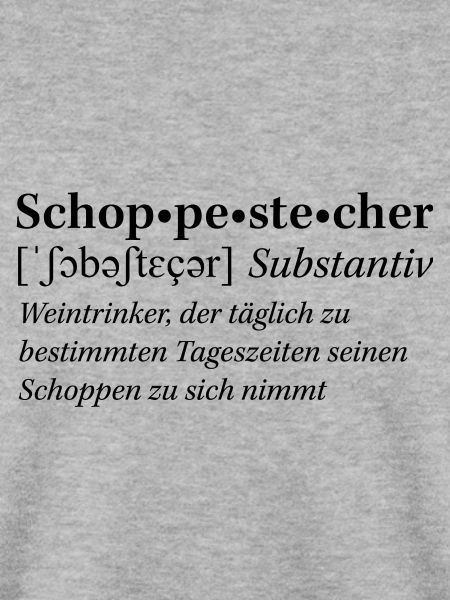 Rheinhessische Mundart "Schobbestecher"