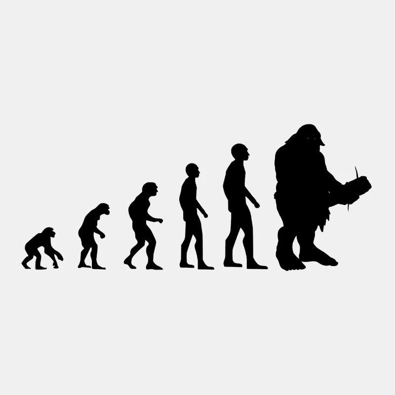 evolution troll