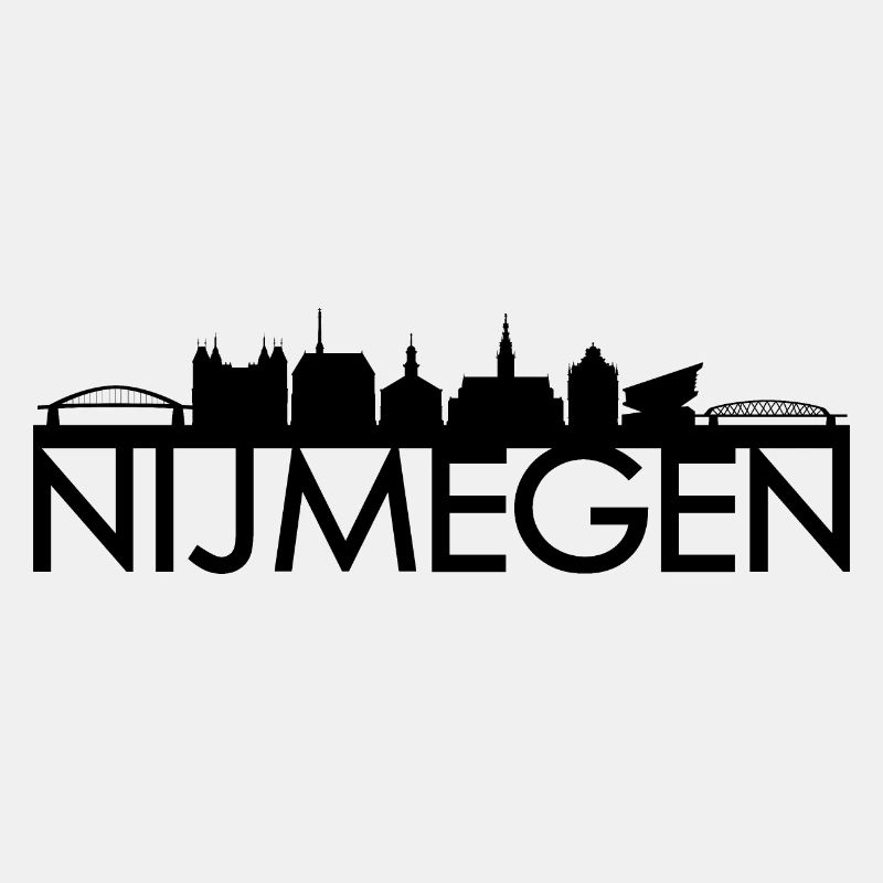 Idée de cadeau de skyline Pays-Bas Nijmegen