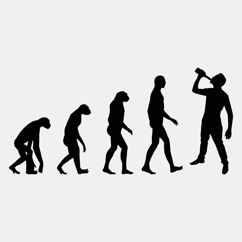Evolution : Alcool / Alcoolique / Humour