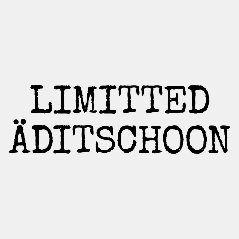 Limitted Äditschoon - Plattdeutsche Edition