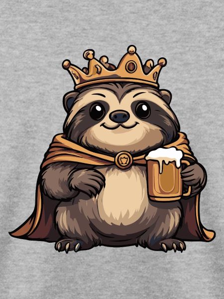 Faultier Bier Lustig