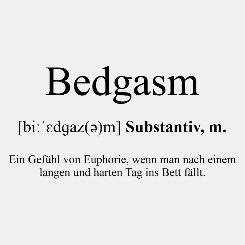 Bedgasm Definition Dictionary