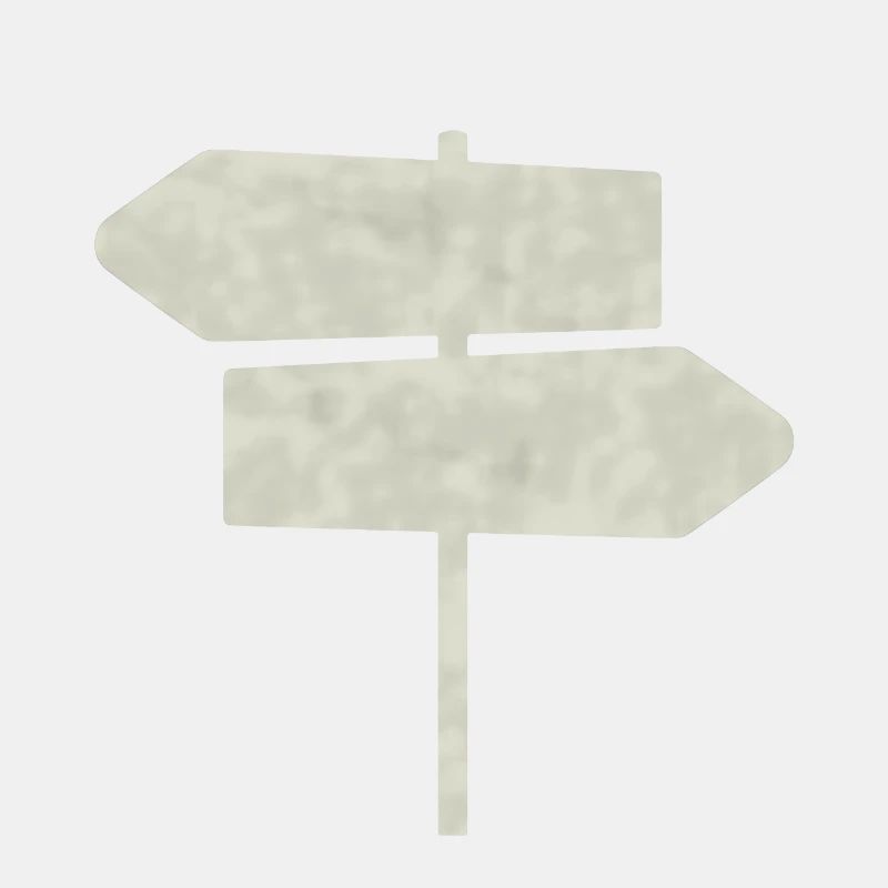 Wegweiser Schild