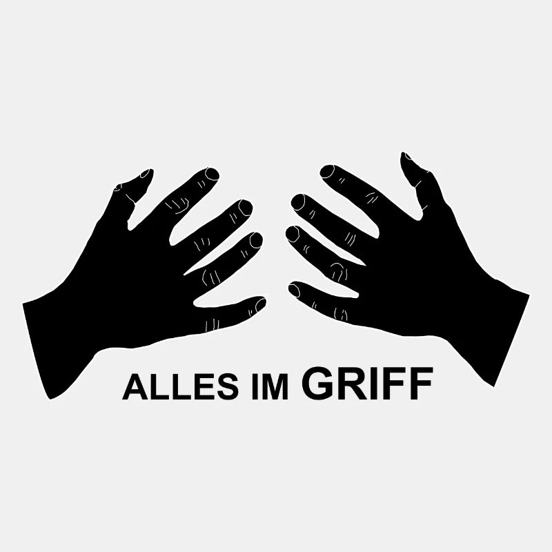 Hand auf die Brust