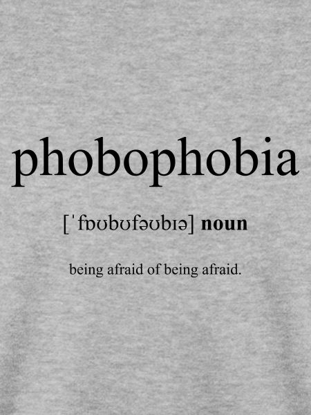 Phobophobia Definition Dictionary