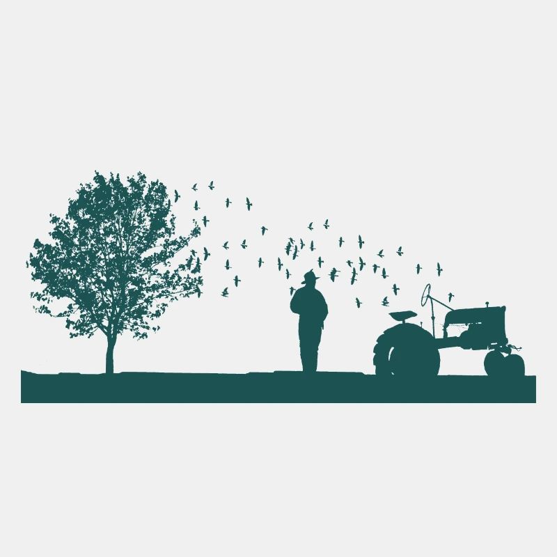 oldtimer Bauer Farmer Landleben Traktor