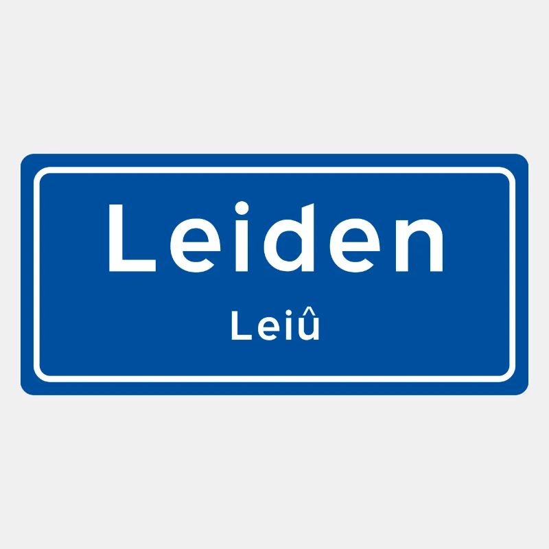 Leiden Ortsschild