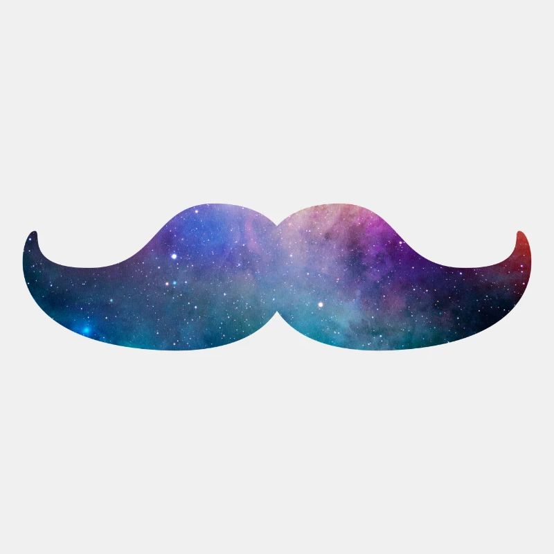 Moustache Galaxy Space