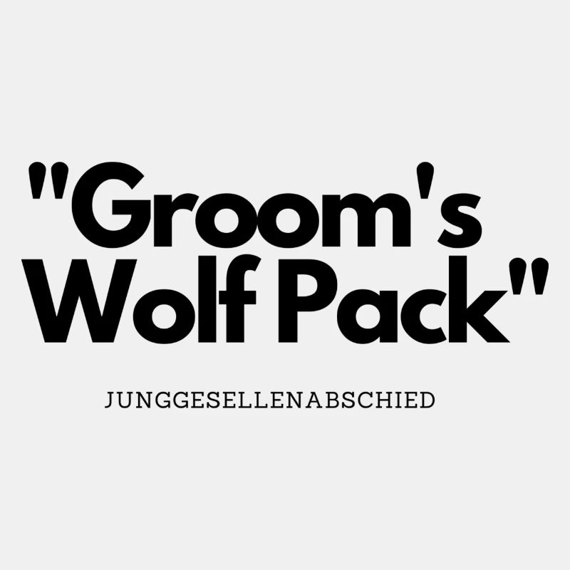 Groom´s Wolf Pack Junggesellenabschied